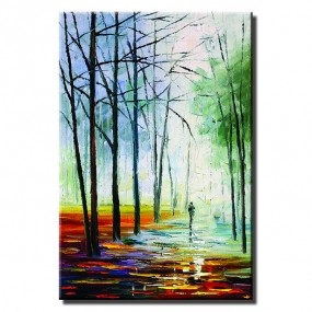 Tranh in Canvas sơn dầu